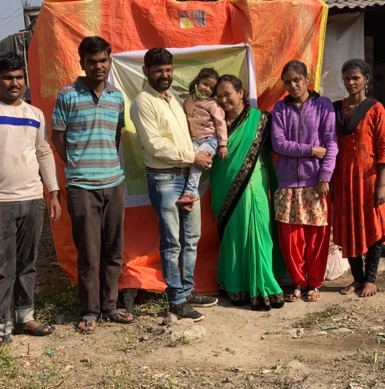 Humanitarian Aid in Maregaon