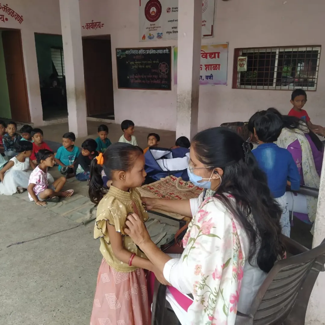 Medical team at school